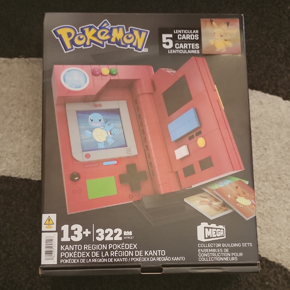 Pokémon Pokédex MEGA Collector Building Set
